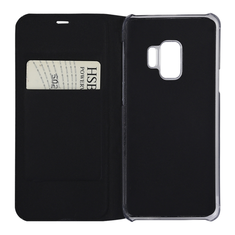 Samsung Galaxy S9 nahkakotelo (musta)