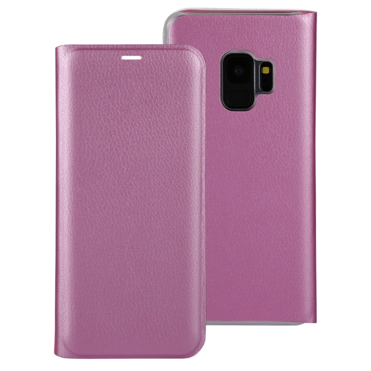 Samsung Galaxy S9 nahkakotelo (vaaleanpunainen)