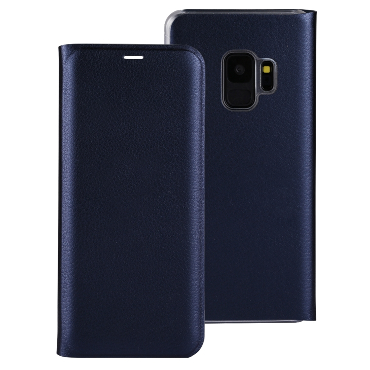 Samsung Galaxy S9 nahkakotelo (sininen)