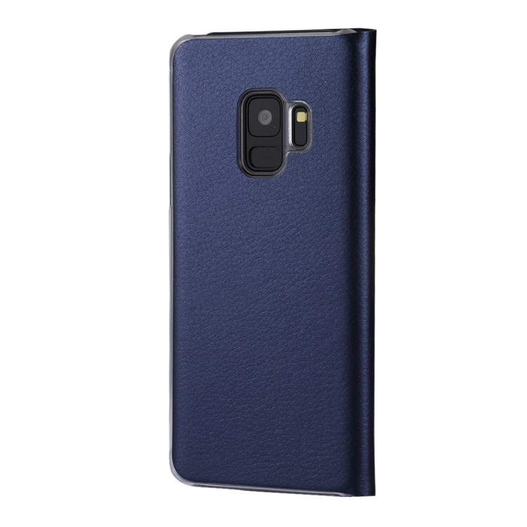 Samsung Galaxy S9 nahkakotelo (sininen)