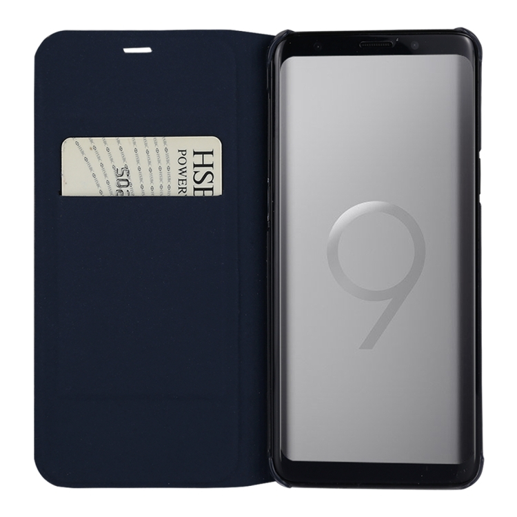 Samsung Galaxy S9 nahkakotelo (sininen)