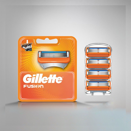 Gillette Fusion terät, 4 kpl