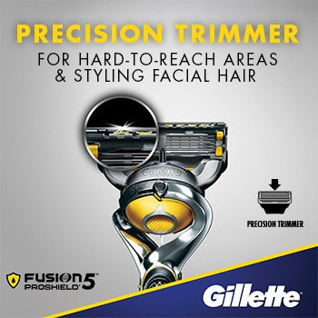 Gillette Fusion ProShield FlexBall partahöylä ja 4 kpl vaihtoterät