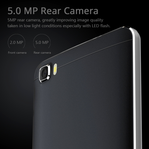 5 inch Android 6 Dual SIM Cell Phone , LTE, black