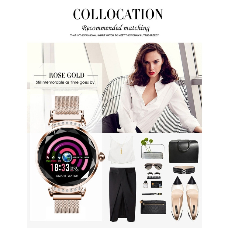 Naisten älykello (Harmaa)