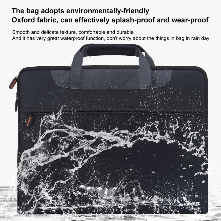 15.6 tuumaa kannettavan tietokoneen käsilaukku (Musta)