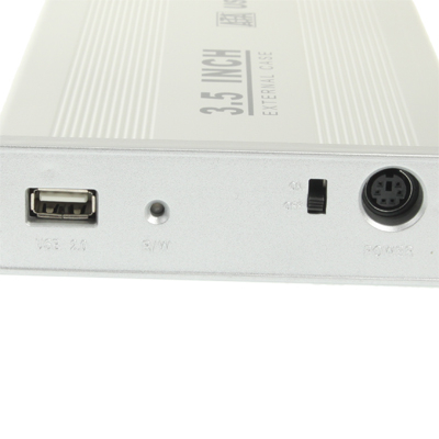 Ulkoinen kotelo 3,5 tuuman SATA-kovalevyille, USB 2.0