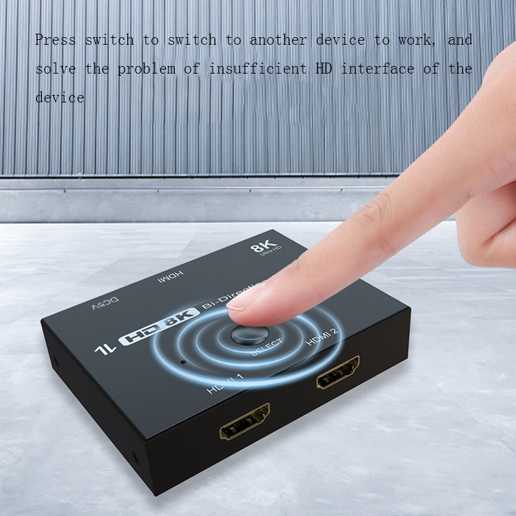 HDMI 2.1 -kaksisuuntainen kytkin PS5:lle