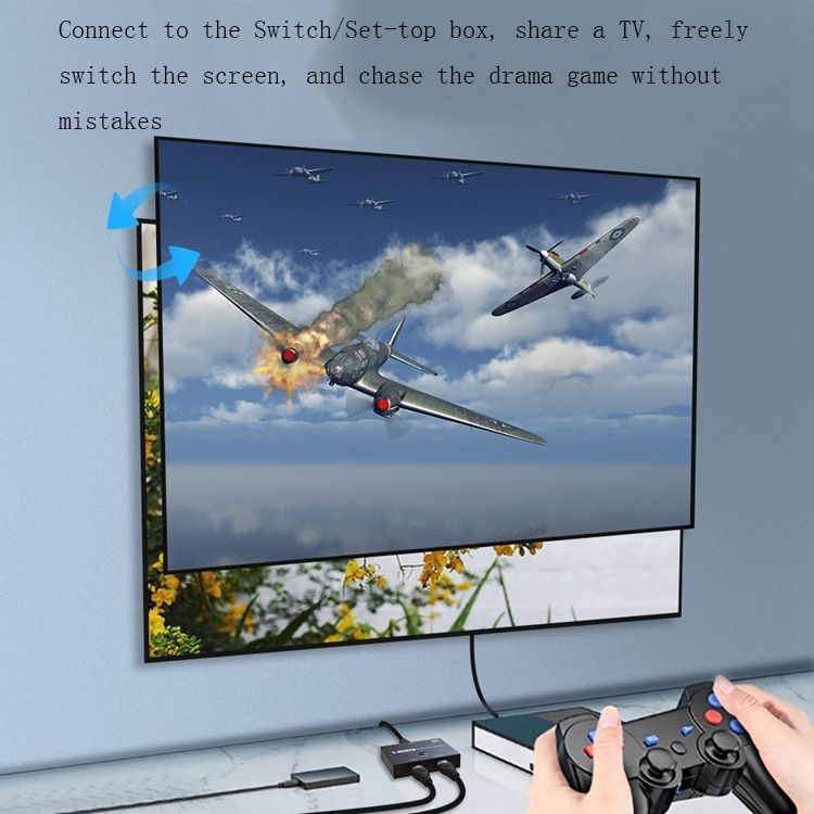 HDMI 2.1 -kaksisuuntainen kytkin PS5:lle