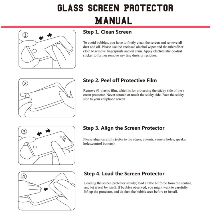 Huawei Honor 10 tempered glass screen protector