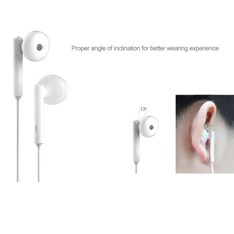 Huawei Honor AM115 Half In Ear nappikuulokkeet, valkoinen
