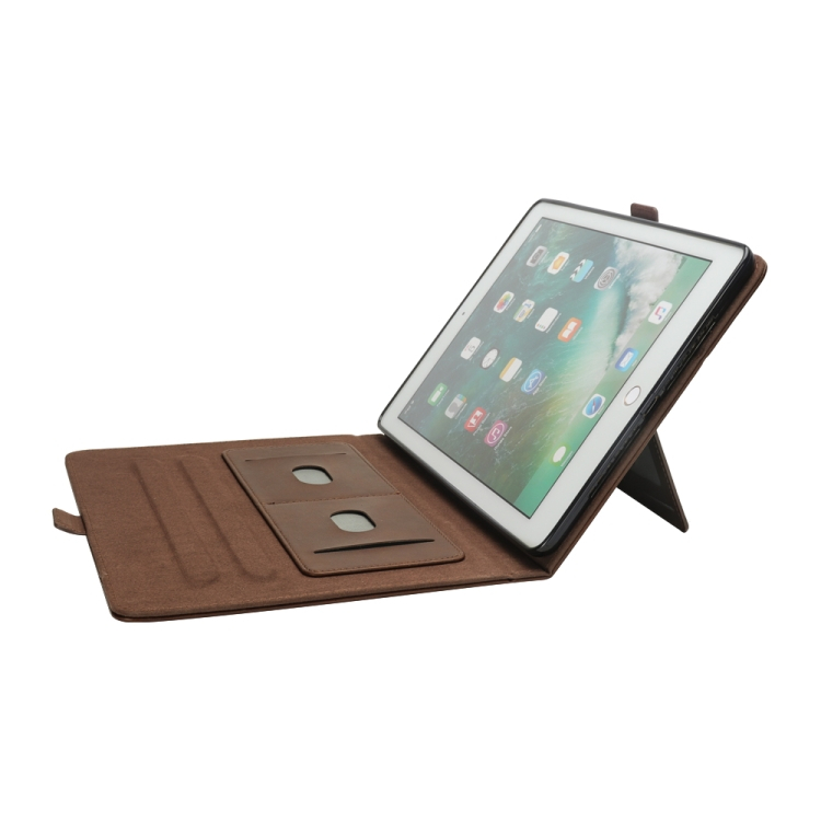 iPad Pro 10.5 tuumaa nahkainen suojakotelo (tummanruskea)