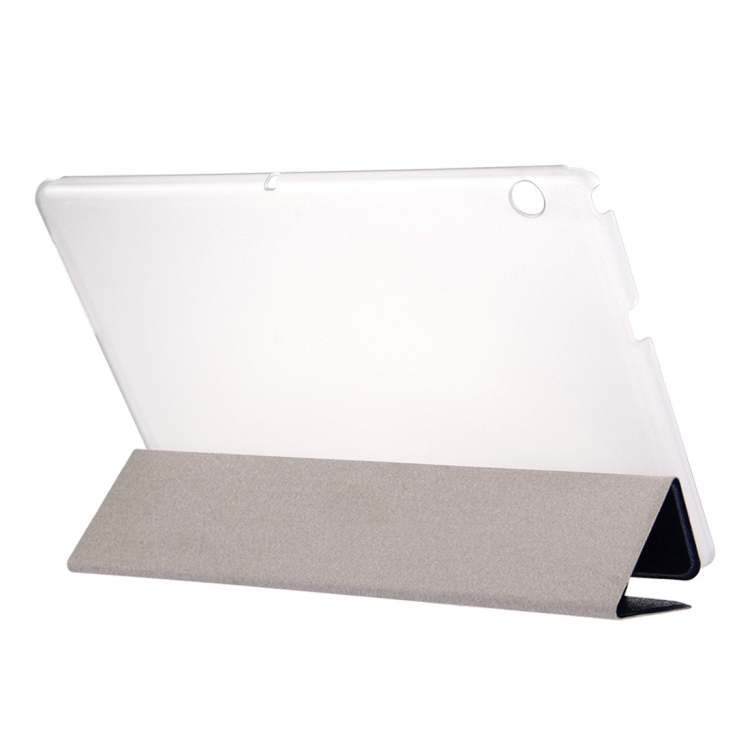 Huawei MediaPad T3 10 silkki tekstuurinen suojakotelo (sininen)