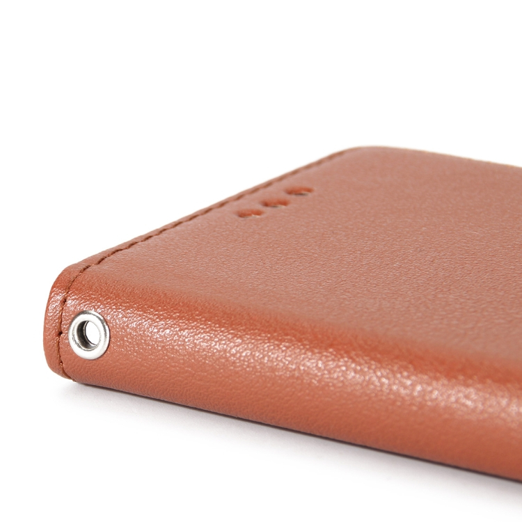 Huawei P Smart nahkainen suojakotelo (ruskea)