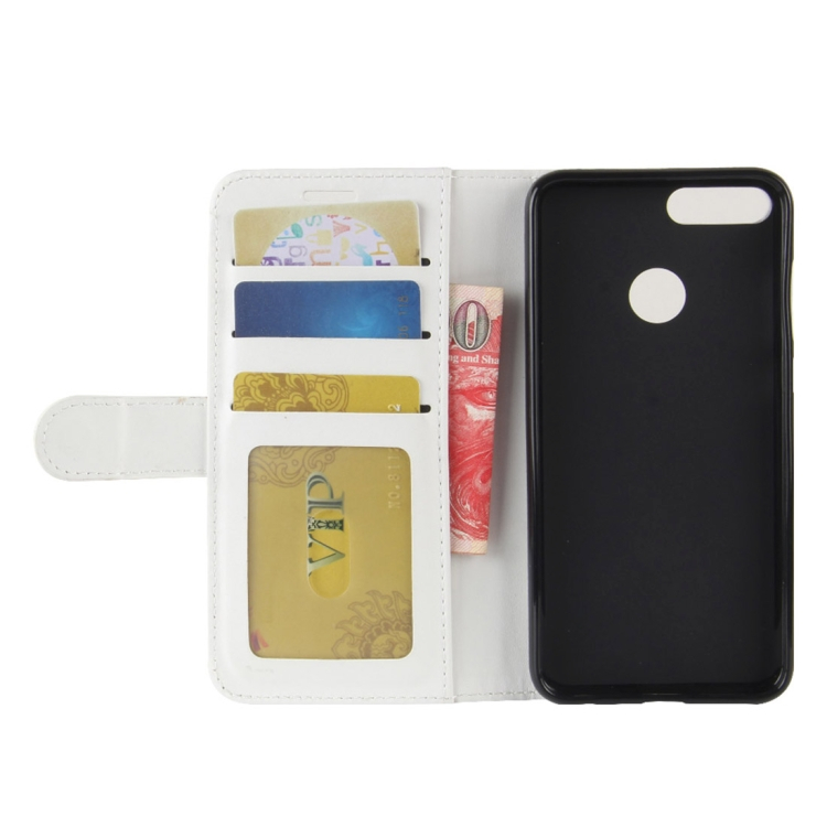 Huawei P smart lompakkokotelo, valkoinen