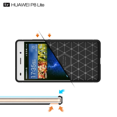 Huawei P8 Lite suojakuori, harmaa