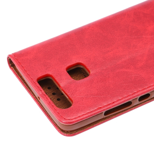Huawei P9 suojakotelo korttipaikoilla (punainen)
