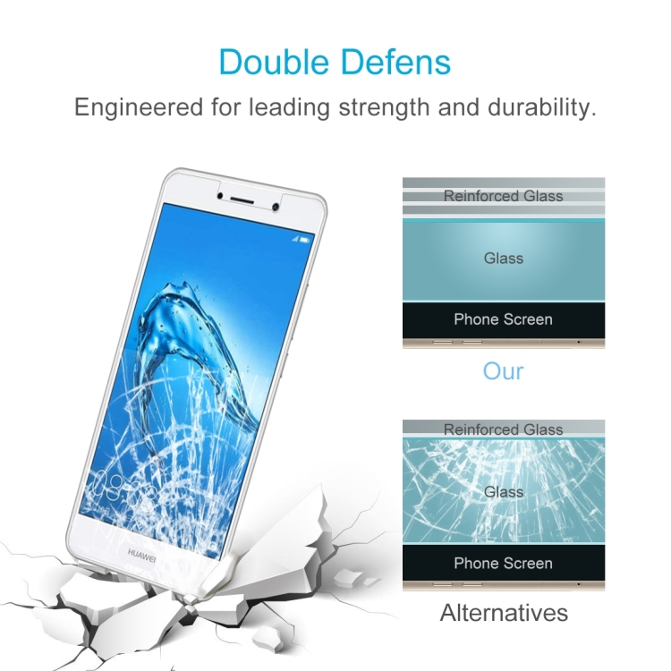 Tempered Glass Screen protector For Huawei Y7