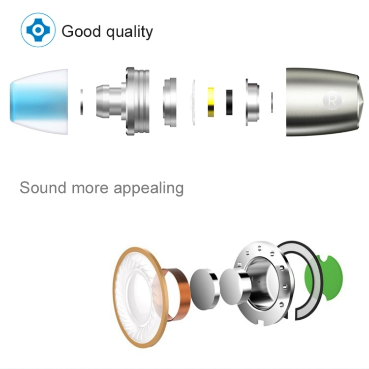 Huawei AM12 Plus In-Ear kuulokkeet (Harmaa)