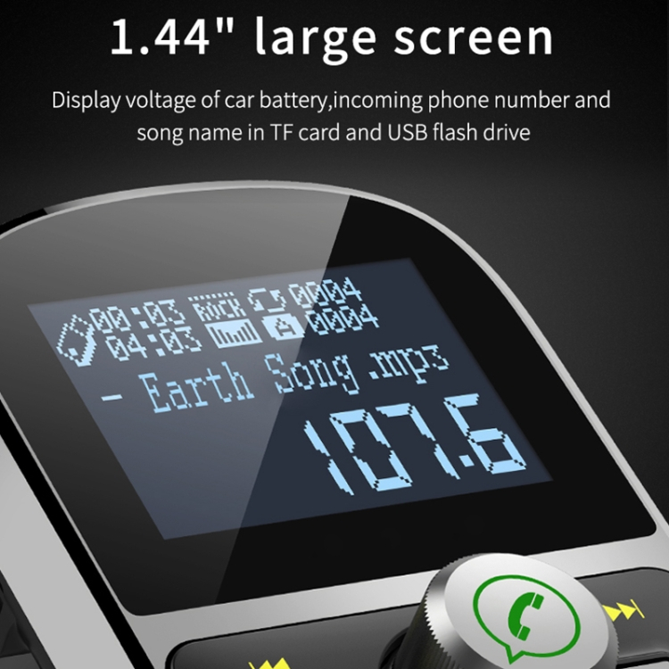 HY92 Dual USB FM-lähetin, MP3-musiikkisoitin autoon