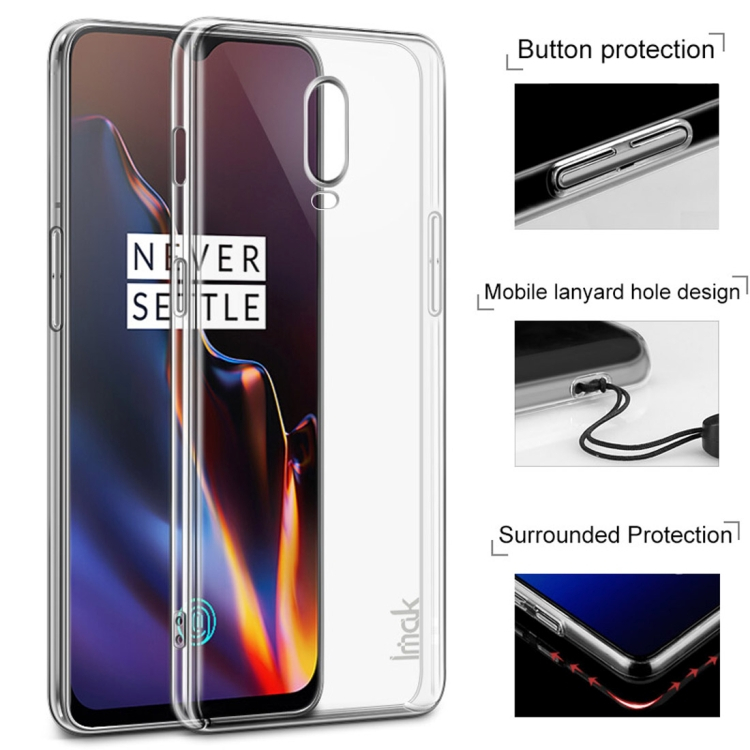 OnePlus 6T suojakuori (läpinäkyvä)