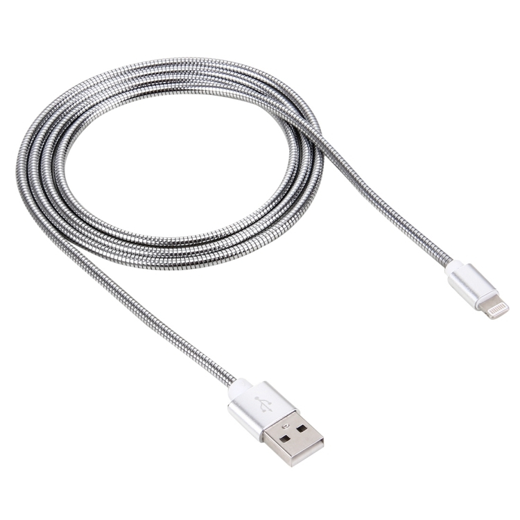 Lightning latauskaapeli, 1m, hopea