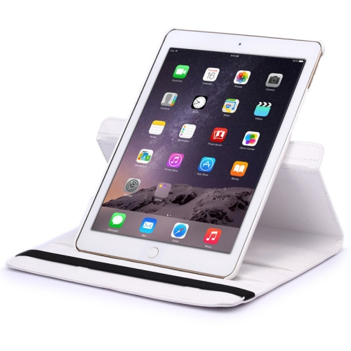 iPad Air 2 kääntyvä kotelo, valkoinen