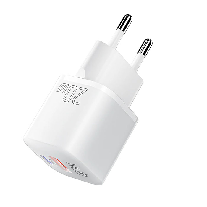iPhone/ iPad/ iPod 20 W yhteensopiva USB-virtalähde 