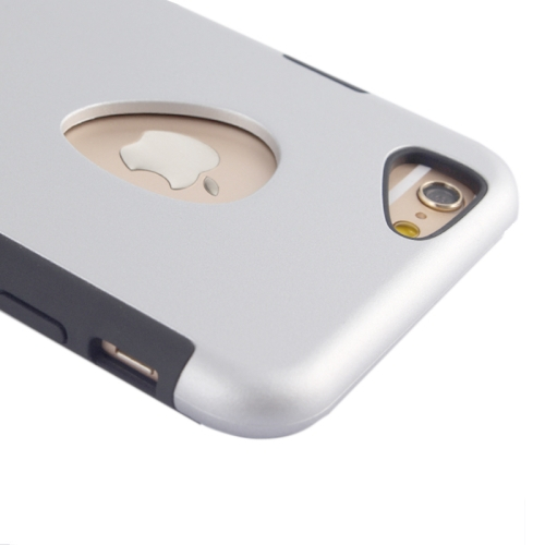 Suojakotelo iPhone 6 / 6S puhelimelle, hopea