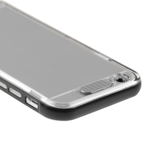 IPhone 6 / 6S vilkkuva suojakuori , musta