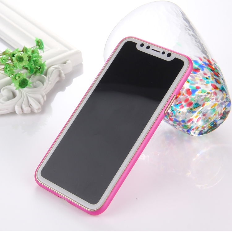 iPhone X kuori (magenta)