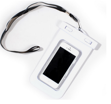 iPhone 4S 5 / Samsung S2, S3, S4 vedenpitävä pussi