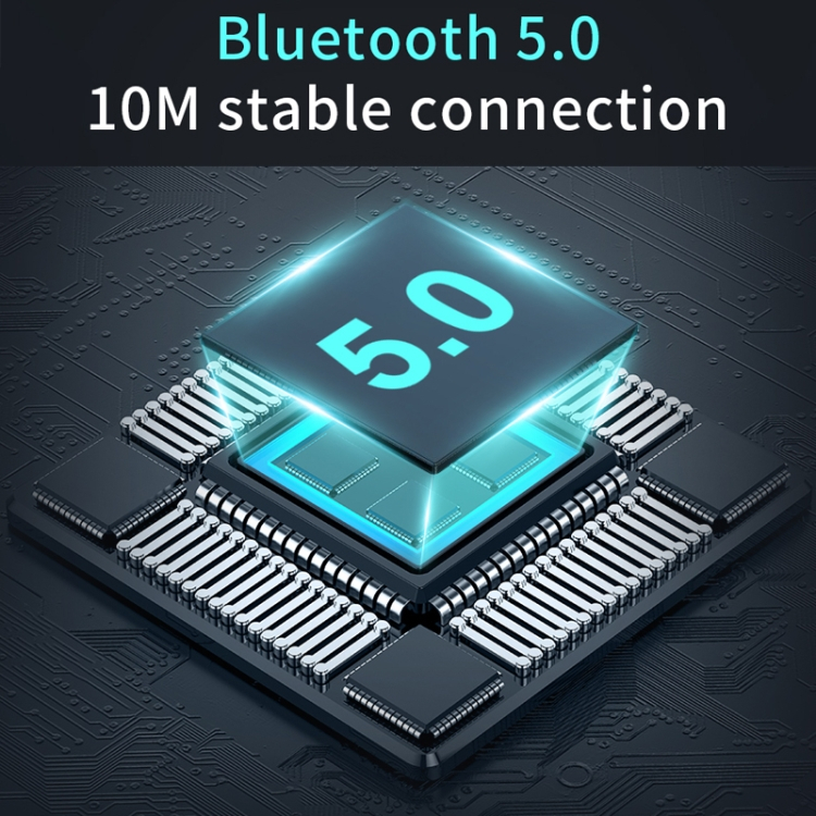 Bluetooth-headset langattomalla latauslaitteella älypuhelimille 