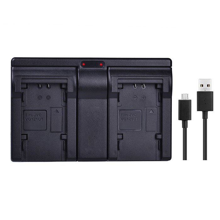 Tupla laturi JVC BN-VF808 malleihiin