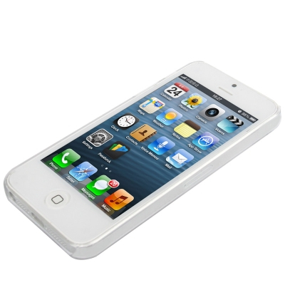 Suojakotelo IPhone 5, 5S , SE ‐Puhelimelle, läpinäkyvä