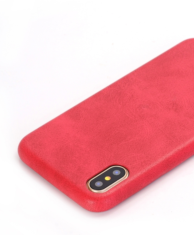 iPhone X suojakuori (punainen)