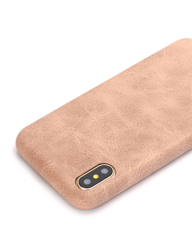 iPhone X suojakuori (ruskea)