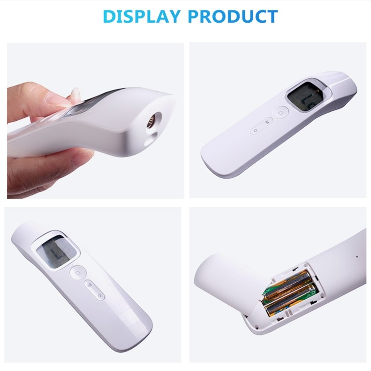 Digitaalinen infrapuna LCD-näytöllinen kehon ja korvan kuumemittari