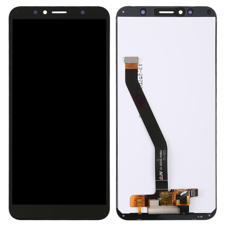 Huawei Honor 7A LCD-näyttö ja kosketusnäyttö (Musta) 
