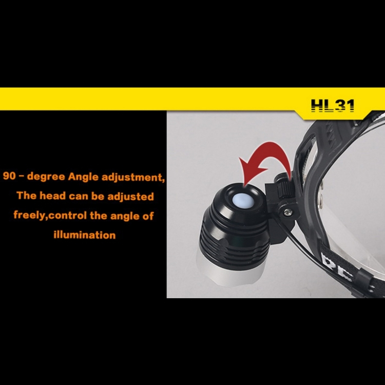 Cree XM-L T6 LED otsalamppu, 900 lm