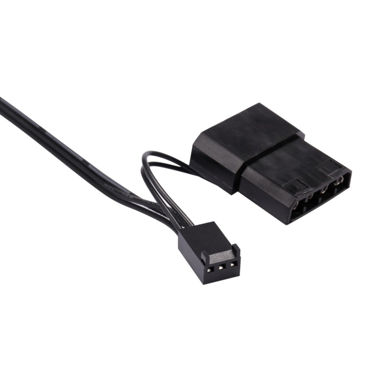 LED 12cm 3-napainen tietokoneen tuuletin (Vihreä valo)