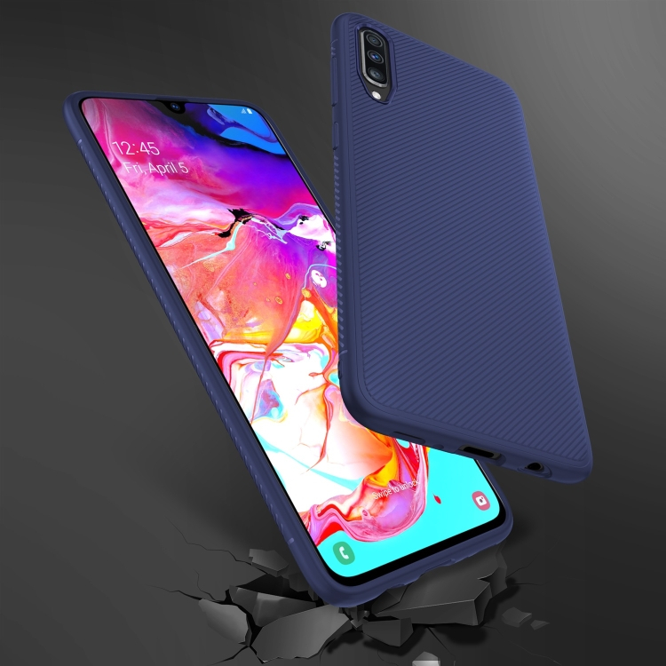 Kotelo Samsung Galaxy A70 (sininen)