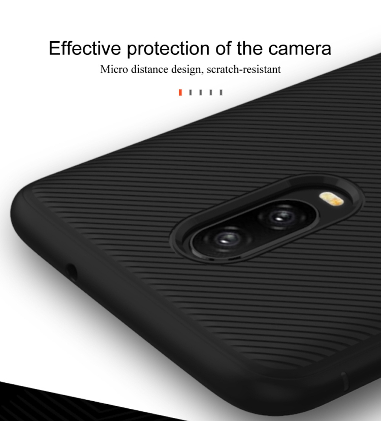 OnePlus 6T TPU suojakotelo (Musta)