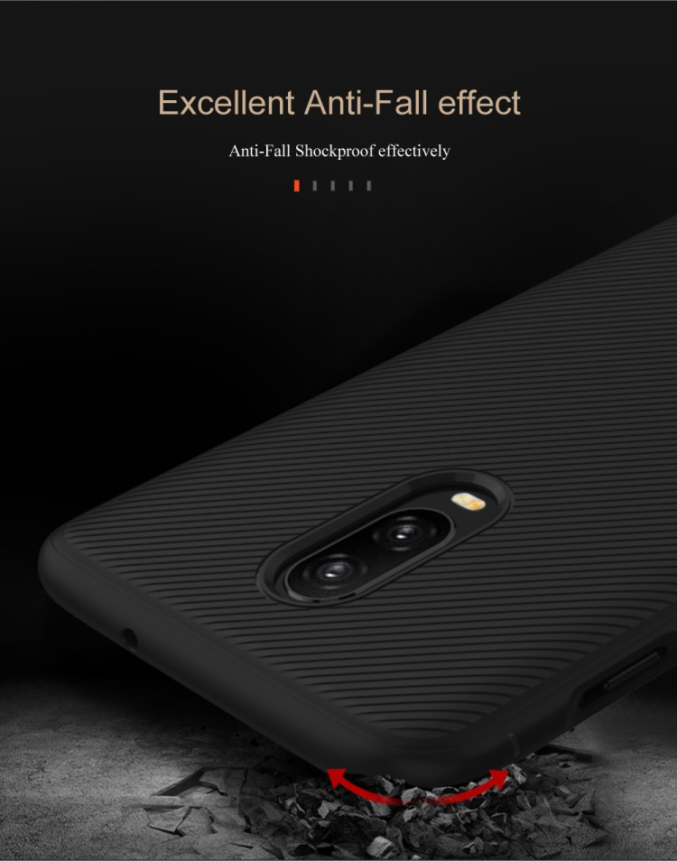 OnePlus 6T TPU suojakotelo (Musta)