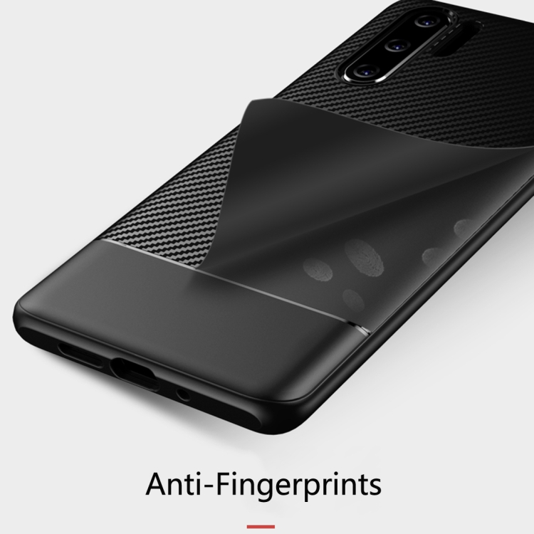 TPU suojakuori Huawei P30 Pro: lle (harmaa)