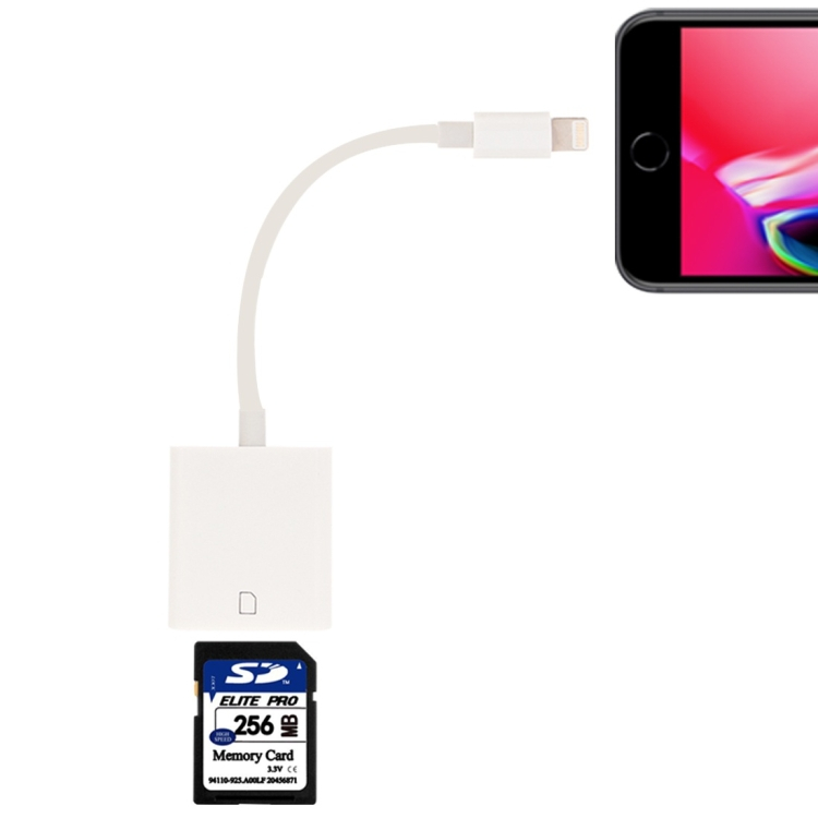 Lightning - SD muistikortinlukija