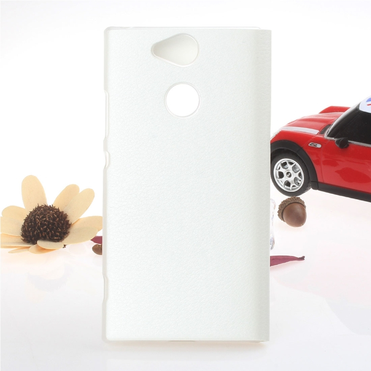 Sony Xperia XA2 Litchi nahkakotelo (Valkoinen)