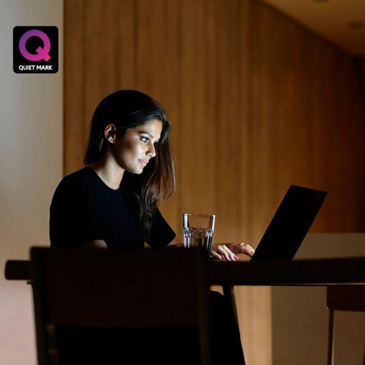 Logitech M330 Silent Plus langaton hiiri (Musta)