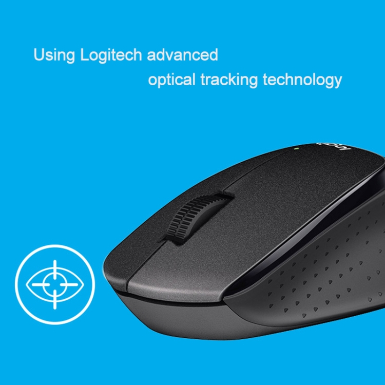Logitech M330 Silent Plus langaton hiiri (Musta)