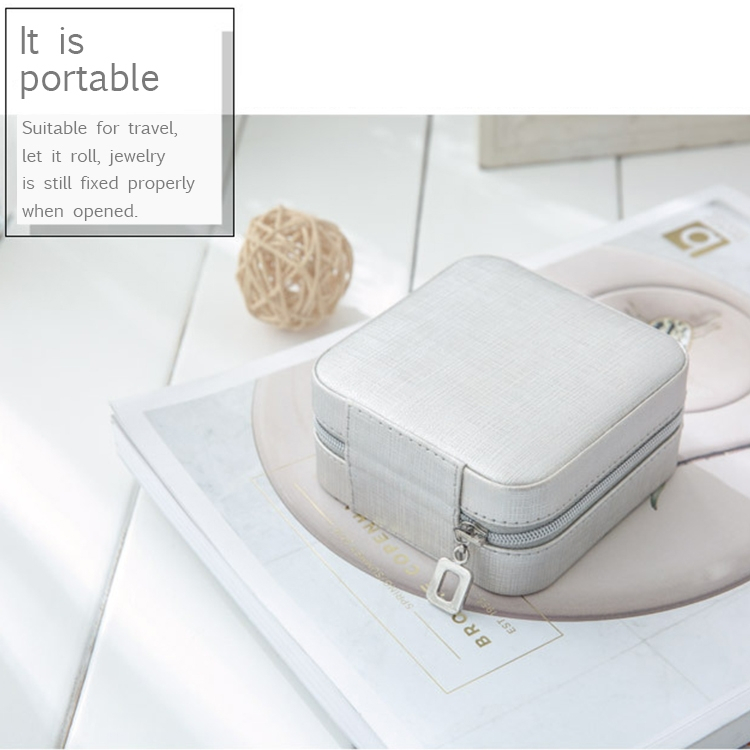 Peilattu korujen säilytyslaatikko (Valkoinen)